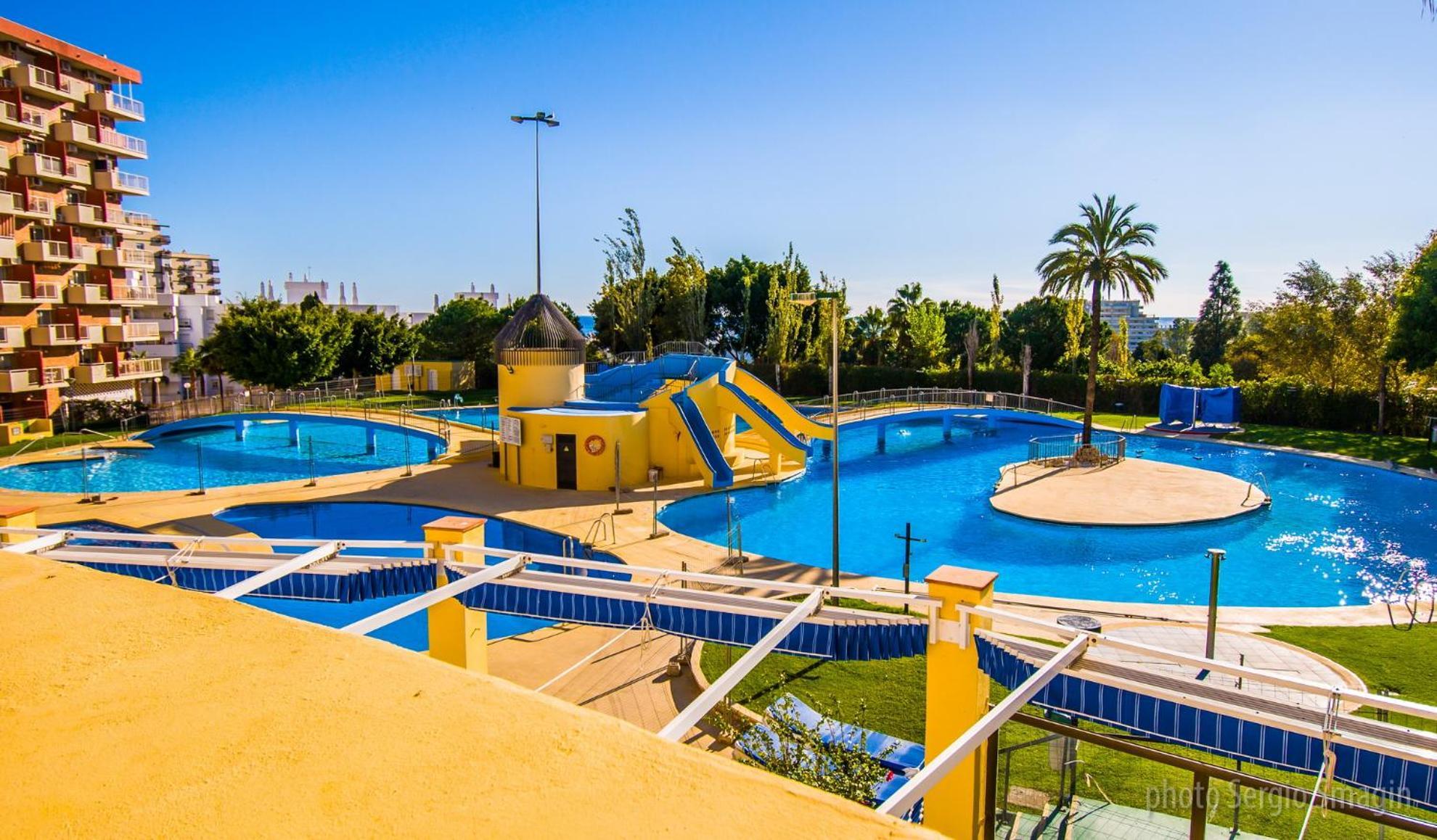426 Estudio En Minerva Apartamentos - Vista Al Jardin - Piscina Y Playa Benalmádena Esterno foto