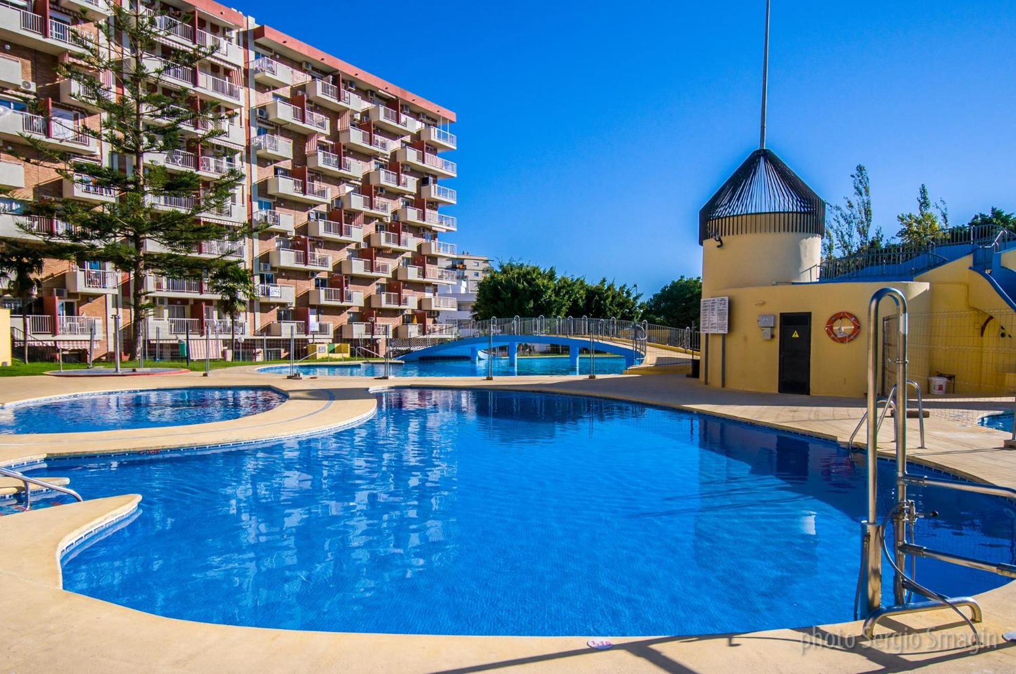 426 Estudio En Minerva Apartamentos - Vista Al Jardin - Piscina Y Playa Benalmádena Esterno foto